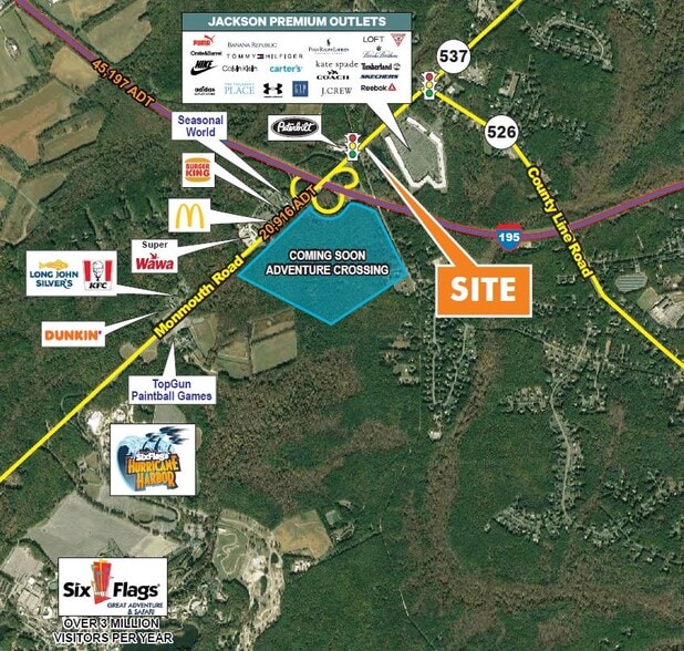 1022 Anderson Rd, Jackson, NJ 08527 Jackson Outlets Outparcel