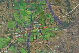 NEQ of I-30 & FM 2642, Royse City, TX - aerial  map view - Image1