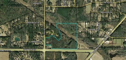 1220 Hall Rd, Thomasville, GA - AERIAL  map view