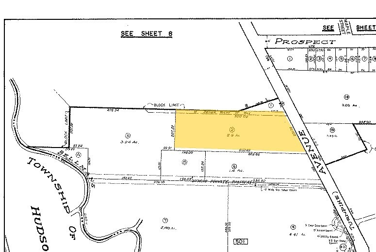 109 Broad Ave, Fairview, NJ for sale Plat Map- Image 1 of 1