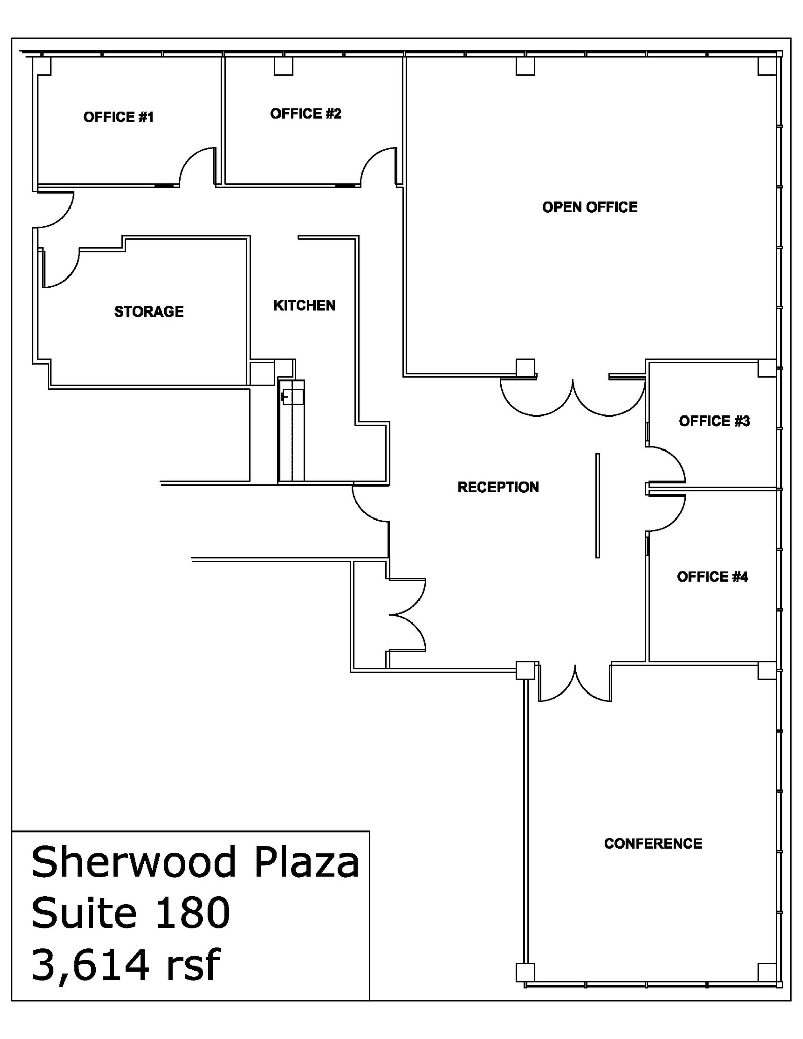 9990 Fairfax Blvd, Fairfax, VA for lease Floor Plan- Image 1 of 1