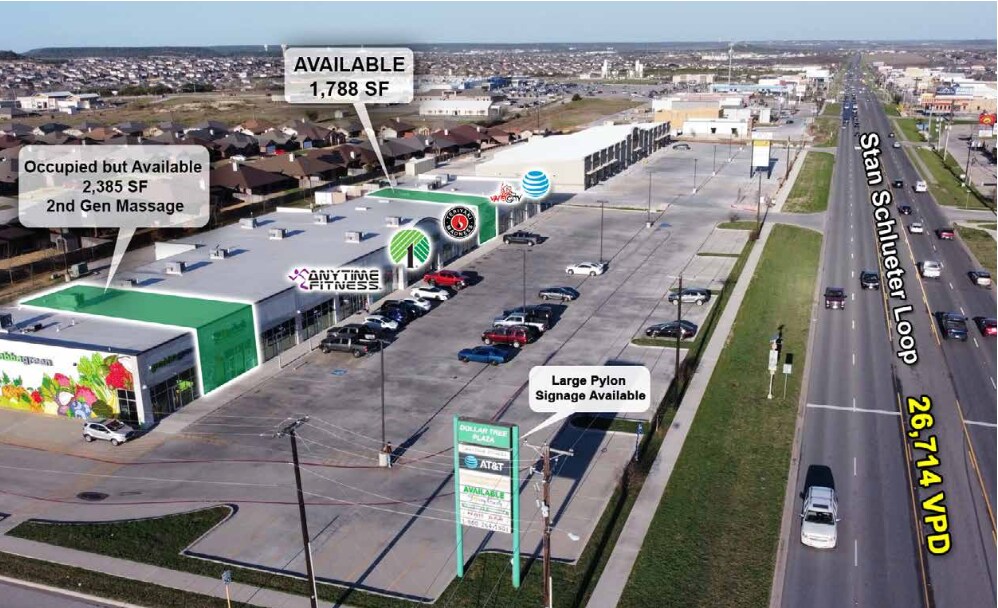 2802 W Stan Schlueter Loop, Killeen, TX 76549 Dollar Tree Plaza