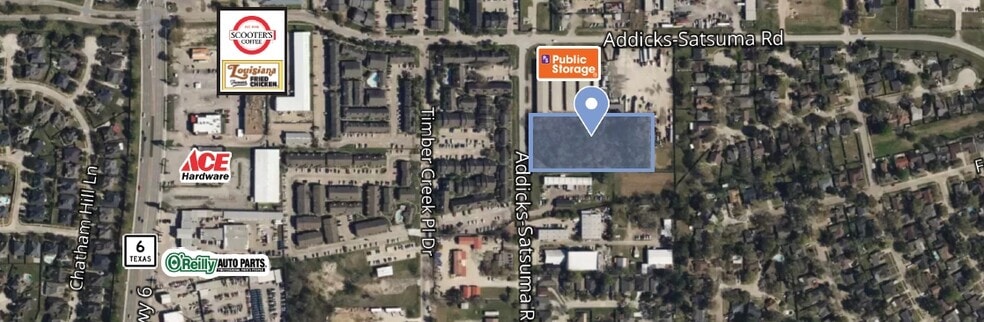 00 Addicks Satsuma Rd, Houston, TX for sale - Aerial - Image 2 of 3