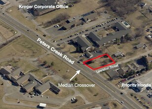 3509 Peters Creek Rd, Roanoke, VA - Aerial map view - Image1