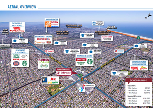 9032 Adams Ave, Huntington Beach, CA - aerial  map view - Image1