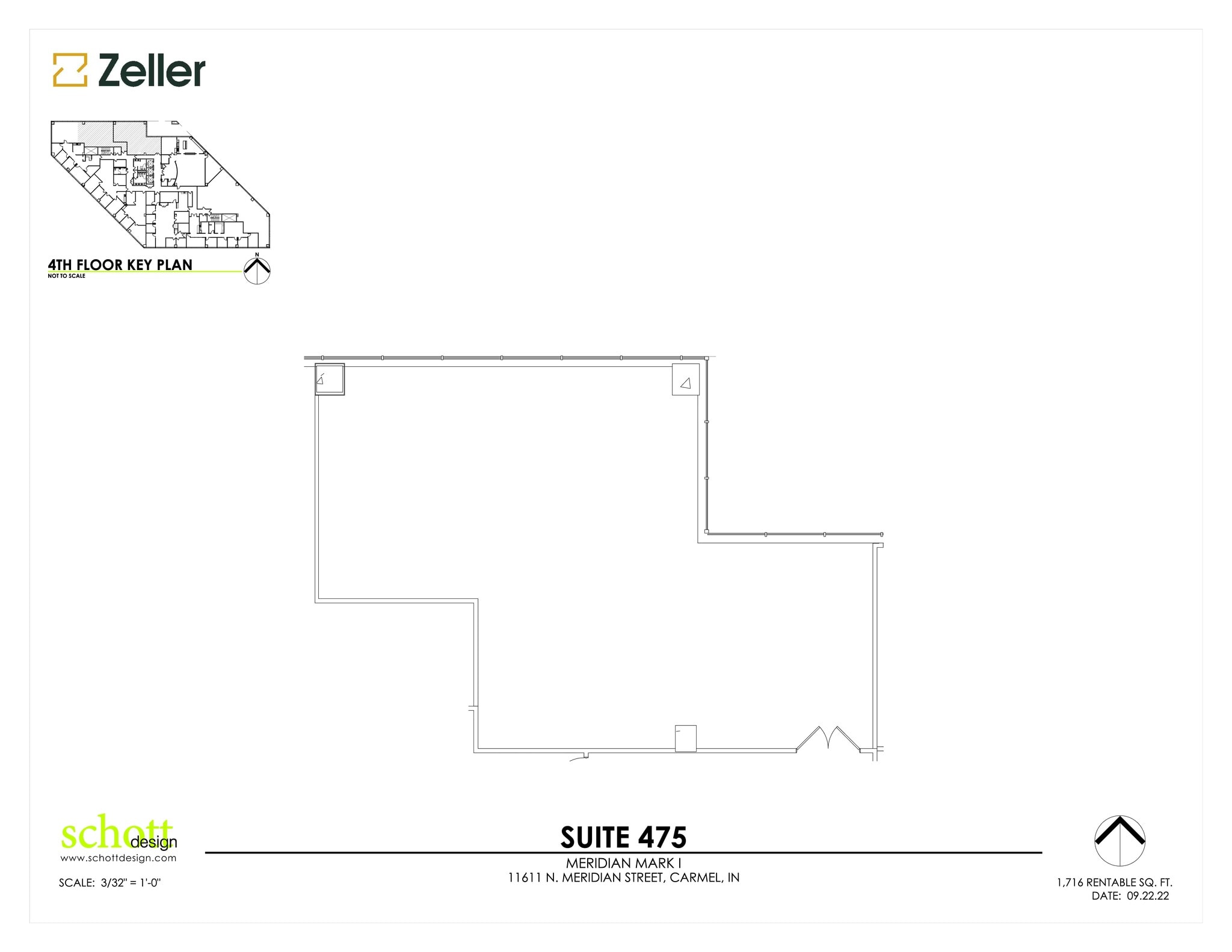 11611 N Meridian St, Carmel, IN for lease Site Plan- Image 1 of 1