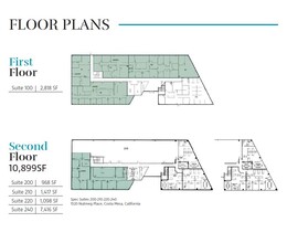 1520 Nutmeg Pl, Costa Mesa, CA for lease Floor Plan- Image 2 of 2