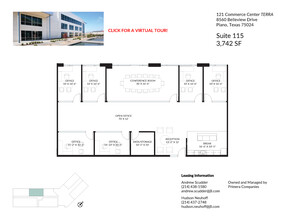 8560 Belleview Dr, Plano, TX for lease Floor Plan- Image 2 of 5