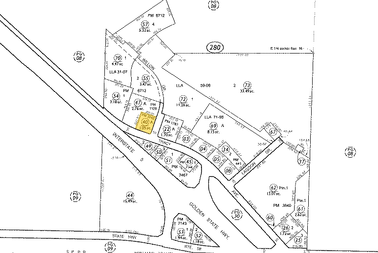 20640 Tracy Ave, Buttonwillow, CA for sale - Plat Map - Image 2 of 8