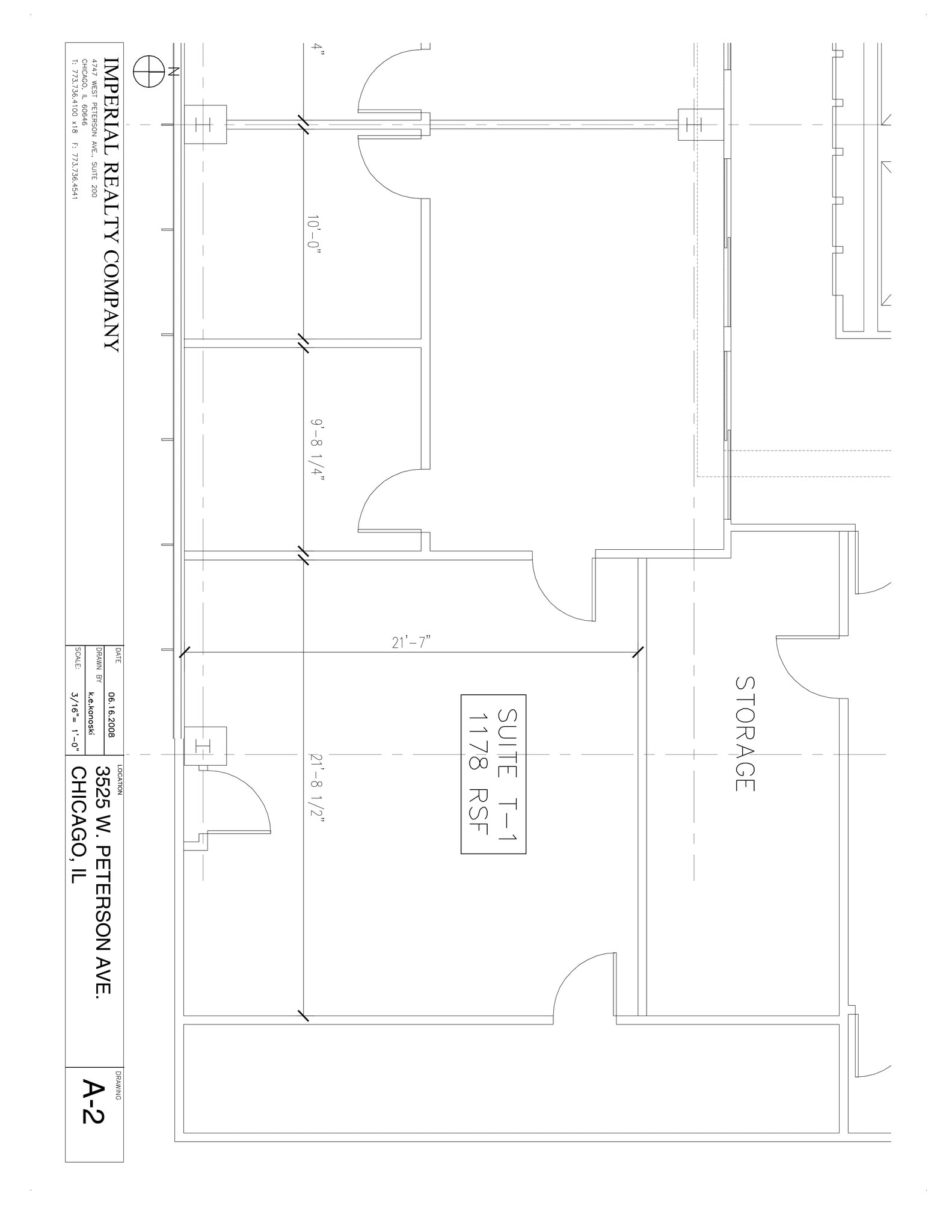 3525 W Peterson Ave, Chicago, IL for lease Site Plan- Image 1 of 1