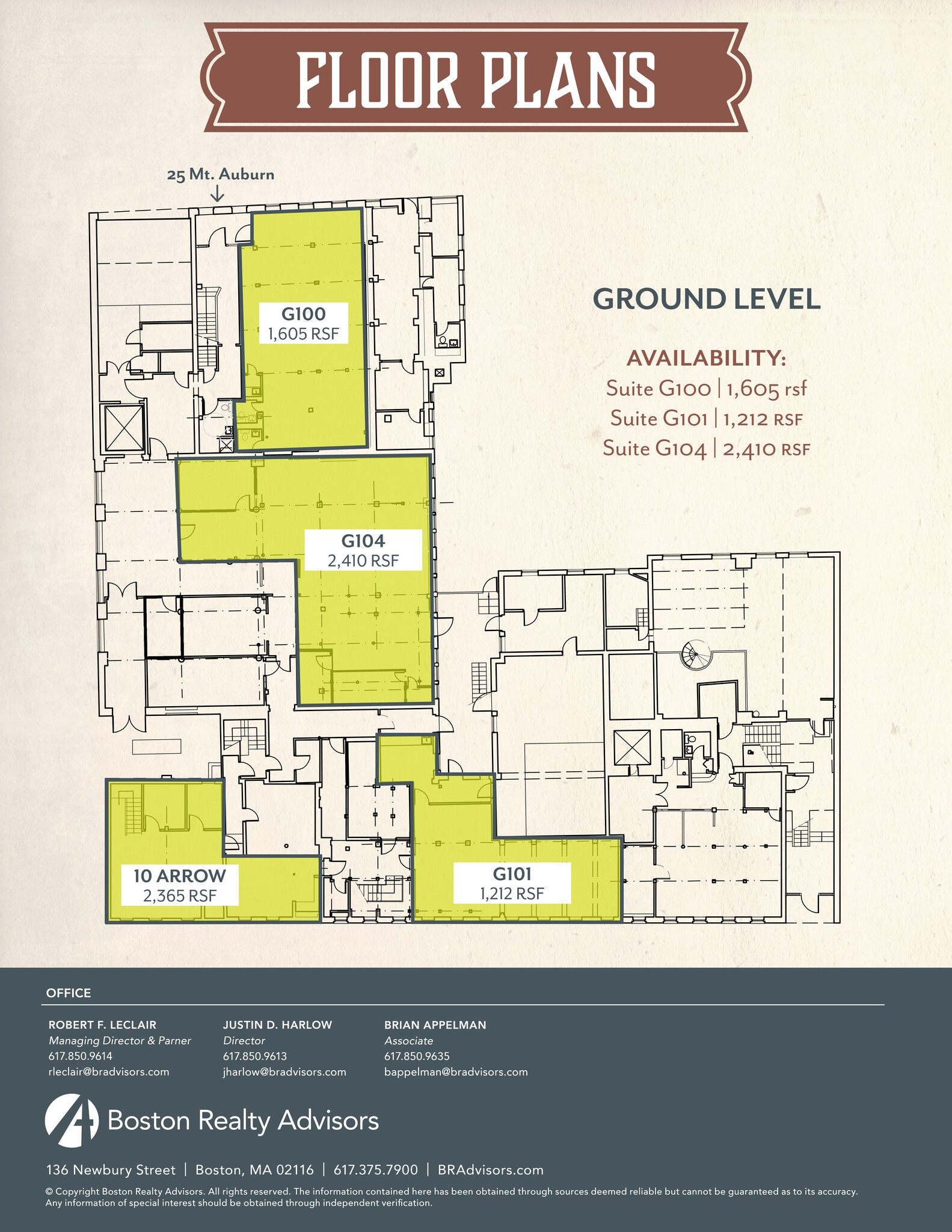 10-14 Arrow St, Cambridge, MA for lease Site Plan- Image 1 of 2