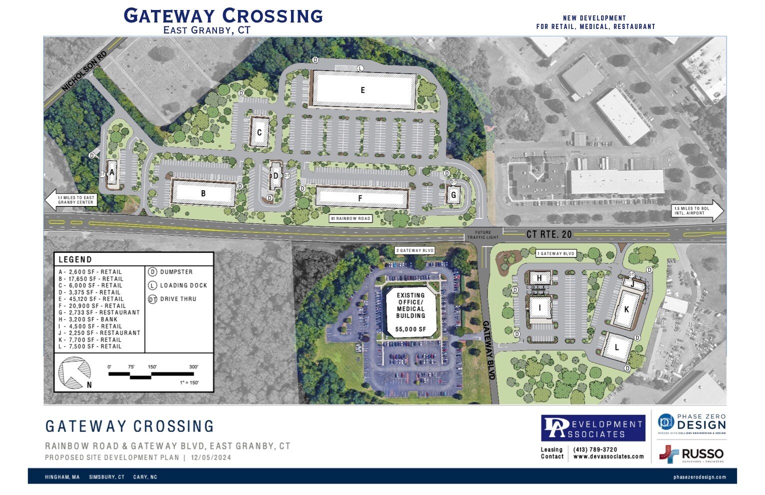 1 Gateway Blvd, East Granby, CT for lease Site Plan- Image 1 of 9