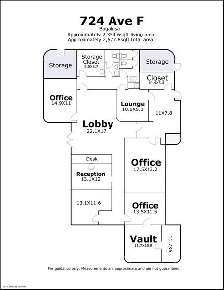 724 Avenue F, Bogalusa, LA for sale - Floor Plan - Image 3 of 26