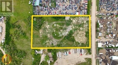 7120 40 St NE, Calgary, AB - AERIAL map view - Image1