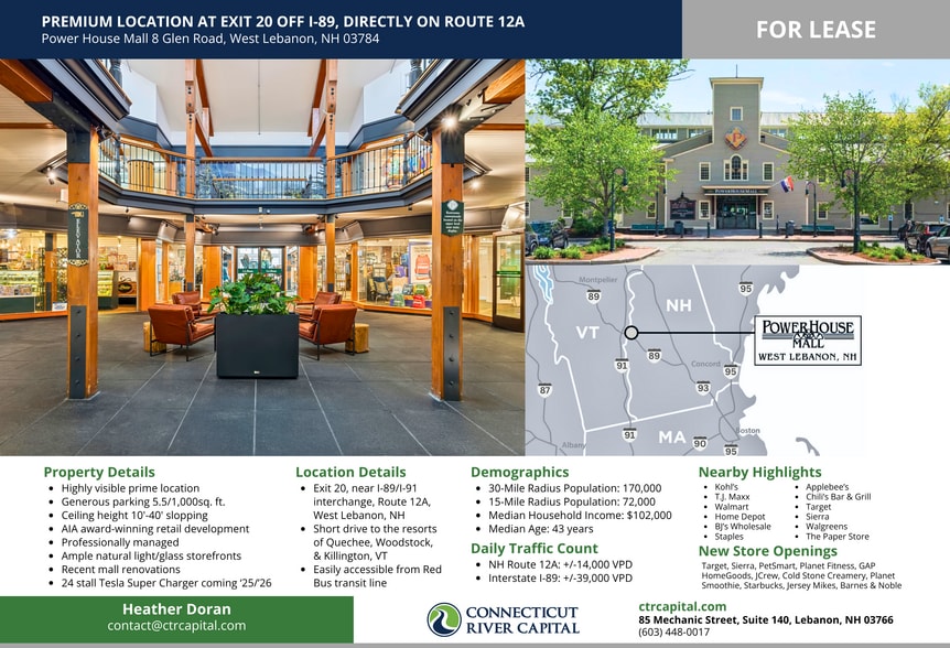 8 Glen Rd, West Lebanon, NH for lease - Building Photo - Image 3 of 19