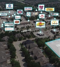 11605 Custer Rd, Frisco, TX - AERIAL  map view - Image1