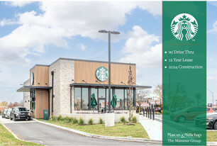 STARBUCKS w/ DR-THRU | 12 YEAR LEASE - Drive Through Restaurant