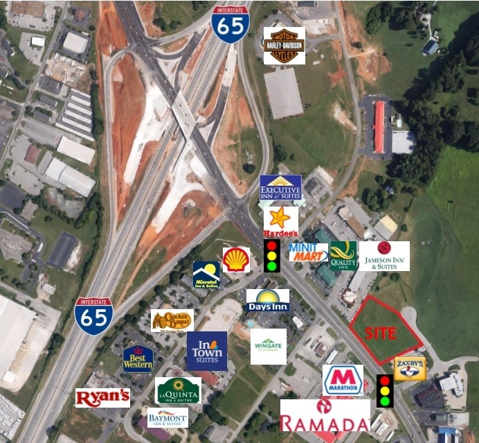 175 Orange Ct, Bowling Green, KY for sale Aerial- Image 1 of 1