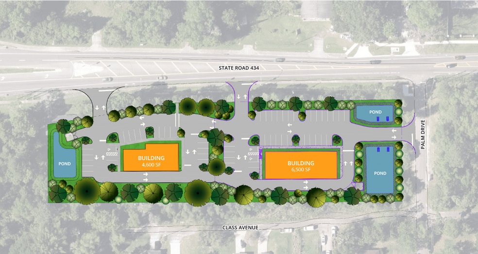 1021 W SR 434, Oviedo, FL for lease - Site Plan - Image 3 of 3