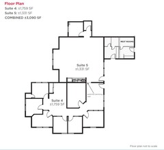 1 1st St, Los Altos, CA for lease Floor Plan- Image 1 of 1