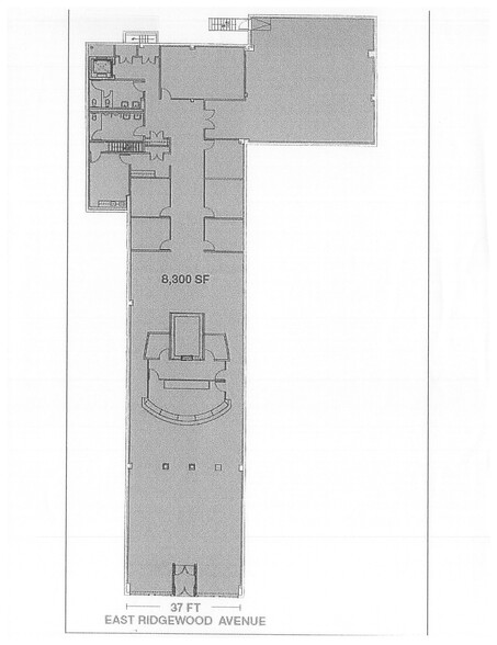 9 E Ridgewood Ave, Ridgewood, NJ for lease - Floor Plan - Image 2 of 2