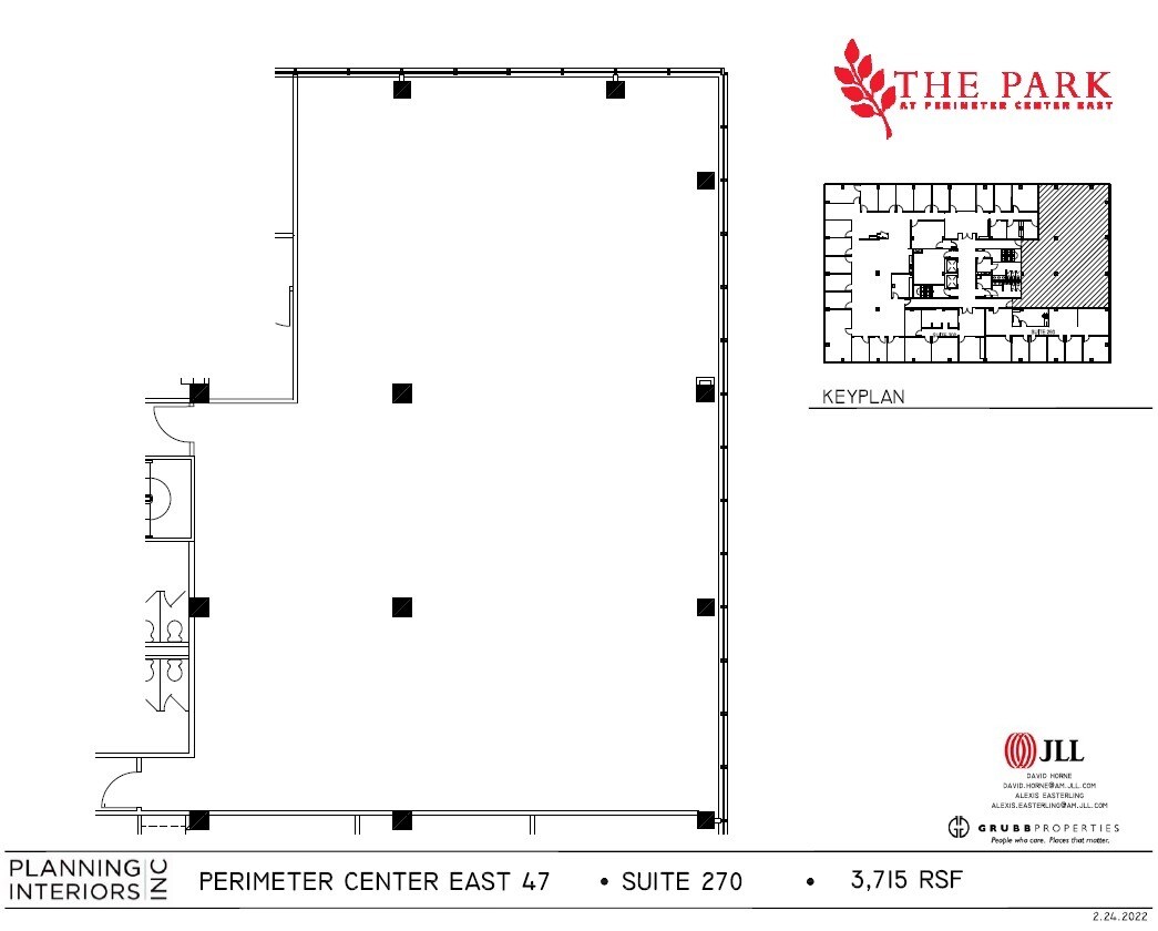 47 Perimeter Ctr E, Atlanta, GA for lease Floor Plan- Image 1 of 1