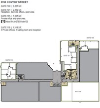 3750 Convoy St, San Diego, CA for lease Floor Plan- Image 1 of 1