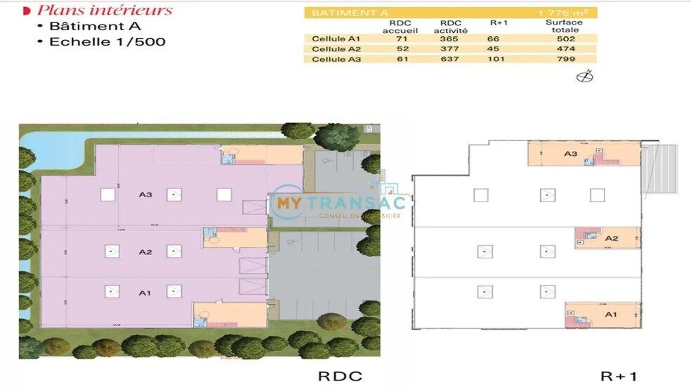 Flex in Bondoufle for sale - Floor Plan - Image 2 of 6