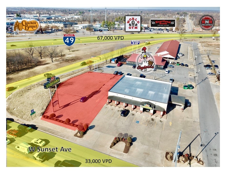 4828 W Sunset Ave, Springdale, AR for lease Building Photo- Image 1 of 4