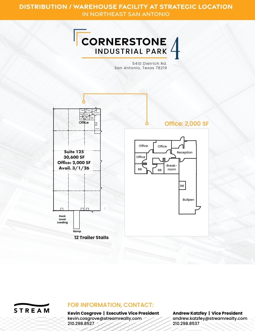 5410 Dietrich Rd, San Antonio, TX for lease Floor Plan- Image 1 of 1
