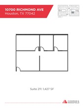 10700 Richmond Ave, Houston, TX for lease Floor Plan- Image 1 of 1