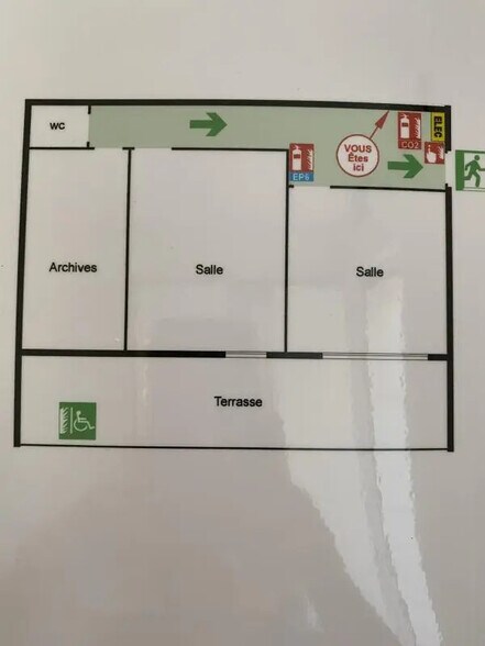 Office in Grasse for lease - Floor Plan - Image 3 of 3
