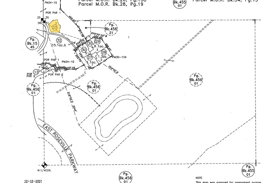 5 Medical Plaza Dr, Roseville, CA for lease - Plat Map - Image 2 of 5