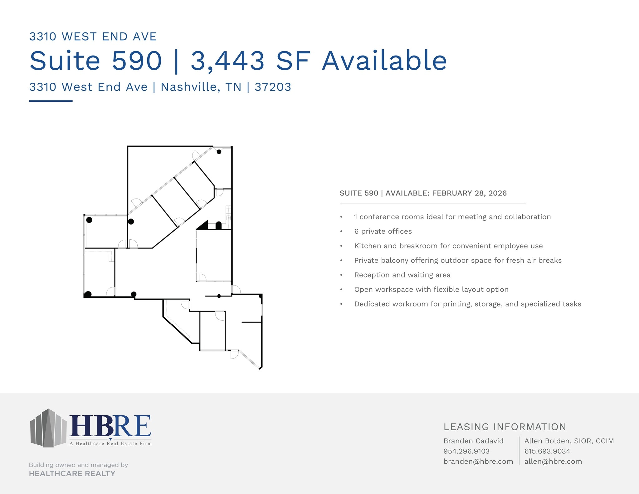 3310 West End Ave, Nashville, TN for lease Site Plan- Image 1 of 1