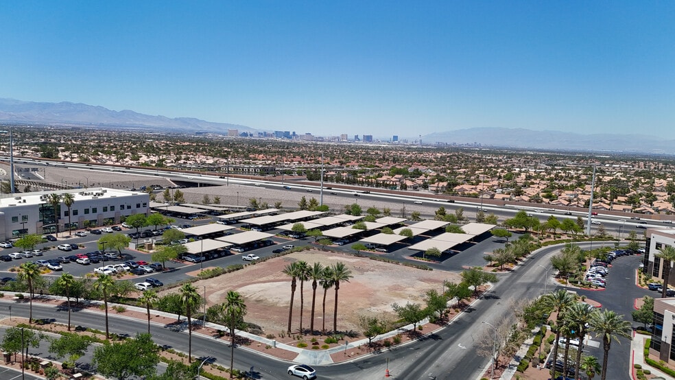 NWC E Serene Ave and Village View Dr, Henderson, NV for lease - Aerial - Image 1 of 6
