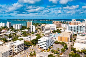 1549 Ringling Blvd, Sarasota, FL - AERIAL  map view