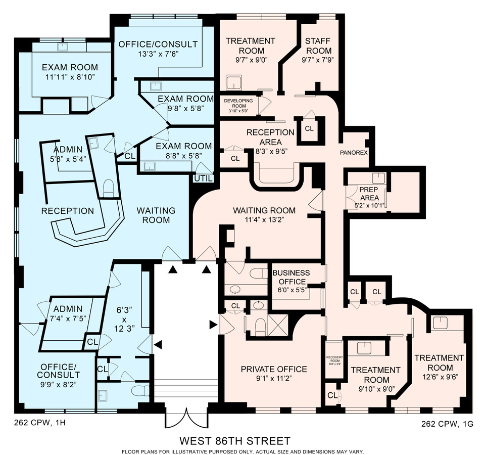 262 Central Park W, New York, NY 10024 - Unit 1H1G -  - Floor Plan - Image 1 of 1