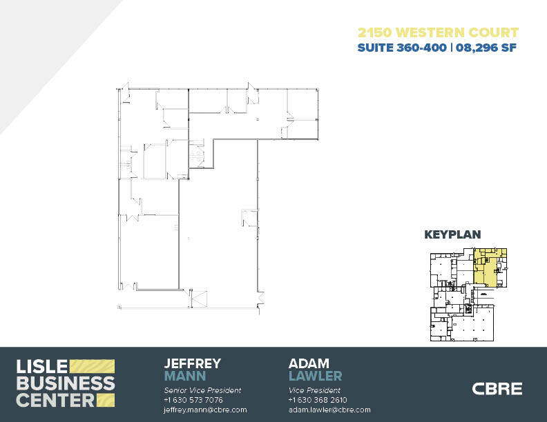 2200 Western Ct, Lisle, IL for lease Floor Plan- Image 1 of 1