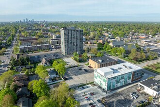 3901 N Meridian St, Indianapolis, IN - AERIAL map view
