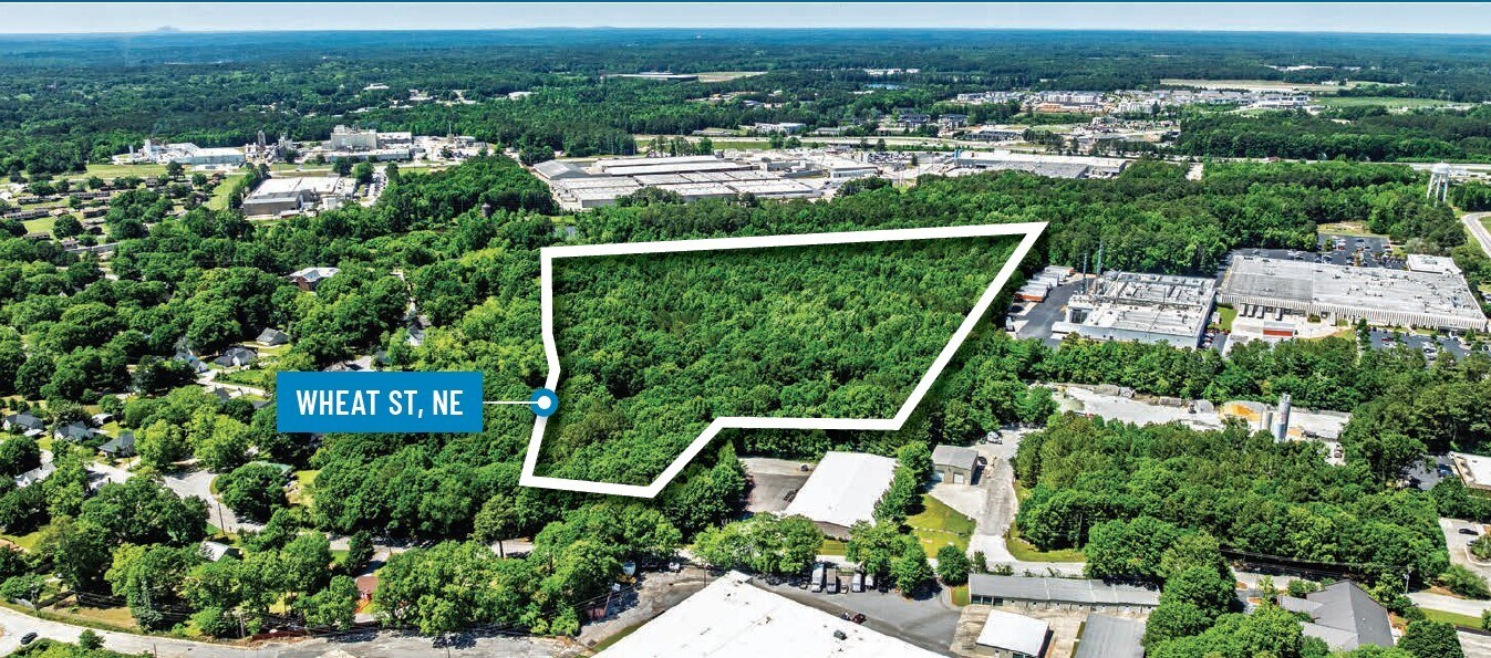 Wheat St, Covington, GA for lease Aerial- Image 1 of 2