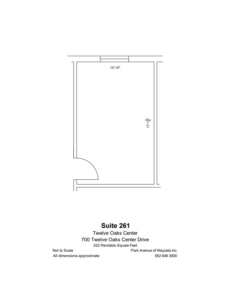 600 Twelve Oaks Center Dr, Wayzata, MN for lease Floor Plan- Image 1 of 1