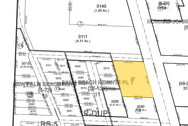 13901 US Highway 1, Juno Beach, FL for lease - Plat Map - Image 3 of 6