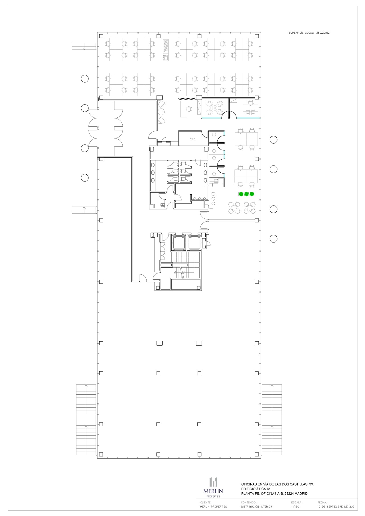 Avenida de Europa, 26, Pozuelo de Alarcón, Madrid for lease Typical Floor Plan- Image 1 of 9