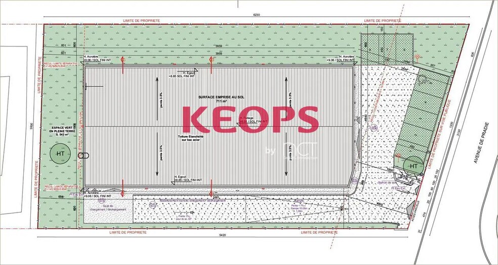Flex in PORTET-SUR-GARONNE for sale - Site Plan - Image 2 of 6