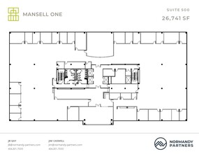 3650 Mansell Rd, Alpharetta, GA for lease Floor Plan- Image 1 of 21