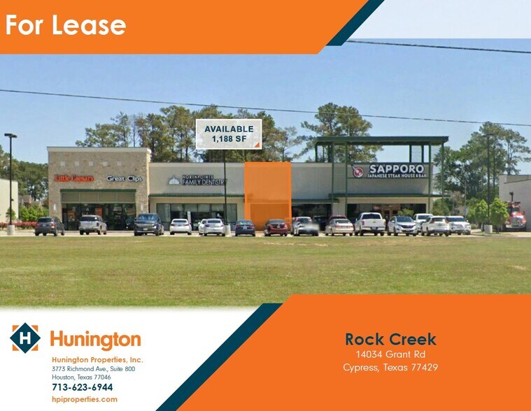 14034 Grant Rd, Cypress, TX for sale - Primary Photo - Image 1 of 1