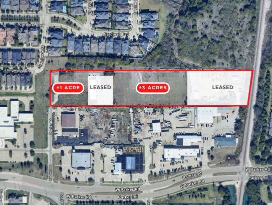 4926 Dozier Rd, Carrollton, TX for lease Aerial- Image 1 of 2