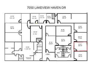 7050 Lakeview Haven, Houston, TX for lease Floor Plan- Image 1 of 1