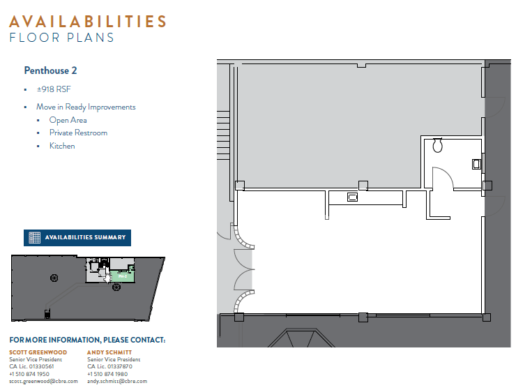 2201 Broadway, Oakland, CA for lease Floor Plan- Image 1 of 1