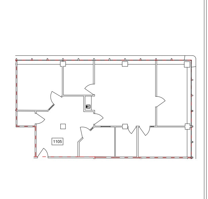 10107-10119 Jasper Av NW, Edmonton, AB for lease Floor Plan- Image 1 of 1